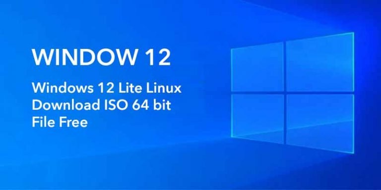 Windows 12 Lite ISO Download for Linux 64 bit