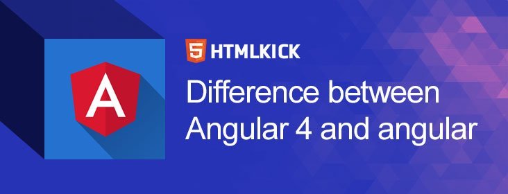 Difference between Angular 4 and angular 6