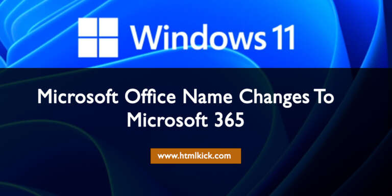 Microsoft Office Name Changes To Microsoft 365