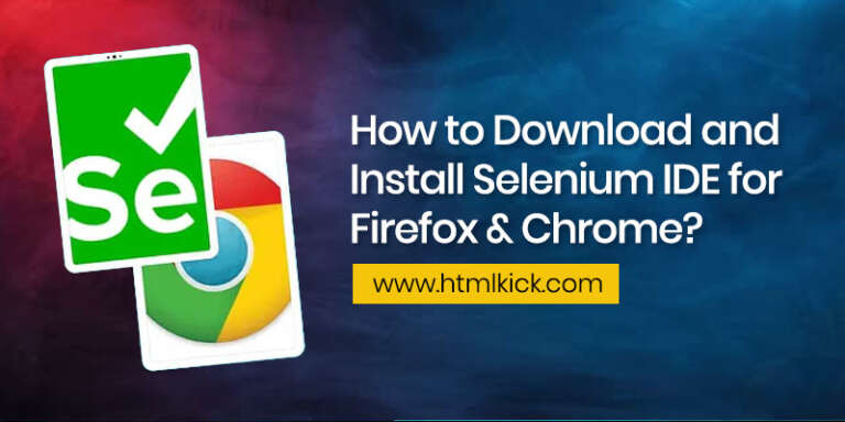 Installing Selenium IDE for Chrome and Firefox