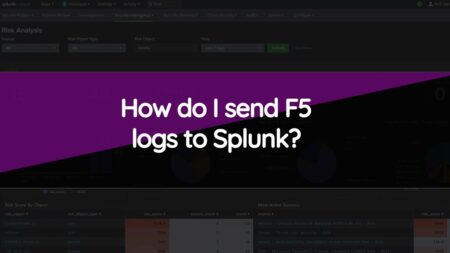 Send F5 logs to Splunk